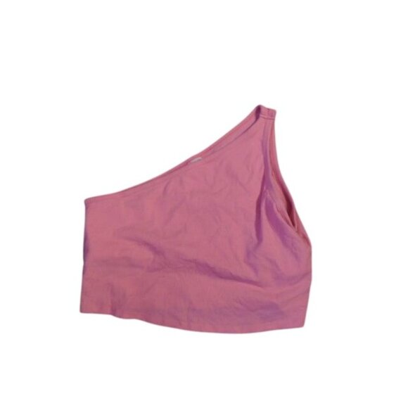 Victoria's Secret Size XXL Cropped Coldshoulder Top W/Shelf Bra Plus Size - Picture 1 of 2